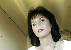 Slutty hawt brunette hair banged hard in that guy throat, giving an astounding blow job. That Babe get an erotic outdoor doggy style hard screwing. Go