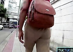 Amateur Thai mother I'd like to fuck is an insatiable amateur floozy who just likes sex