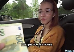 Public Agent - I creampied her taut little cunt outdoors