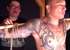 Shibari Master Vs Muscular Asian Hunk