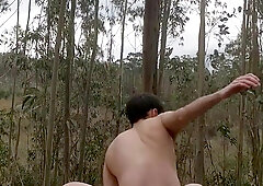 Ass fucking in the Forest