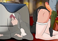 Never Saint Naked Latina Housemaid At Work With Me By Loveskysan69 With Car Toon