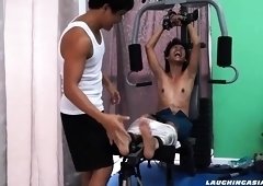 Asian Twink Idol Tied and Tickled