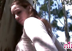 Sexy solo lesbian nina