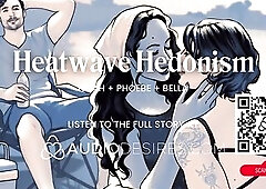 ASMR Audio Porn: Outdoor FFM Trio with 2 Concupiscent Roommates – Voyeur, Vagina Eating & Teasing – Erotic Audio Story for Babes