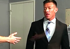 DrillMyHole: Athletic Tristan Jaxx doggy fuck