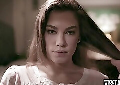 Big tits mature MILF patient has threesome with her younger self