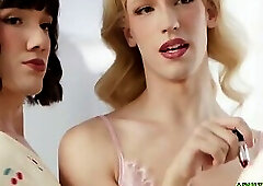Seb Leblan fucks these two party femboys Troy River and Ezrah Mahomes