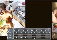 Beard gay, faphouse, in shorts