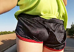 Sport shorts, solo, bulbous