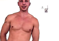 Big dick daddy casting with cumshot