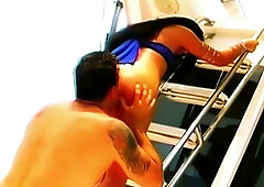 MyHotVids - Horny Latina Fucked in Her Ass on Boat