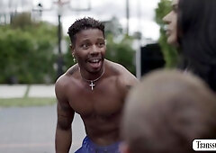 Adorable Ts Gets Analed In Basketball Court