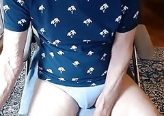 Steamy German dad, 28, shows off on webcam