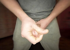 Taker POINT OF VIEW Huge Uncircumcised lollipop feeds you leaky precum