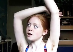 Hairy Armpits Webcam Amateur