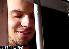 Jocks in jail suck cock