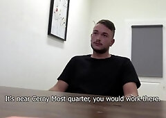 DirtyScout - Wearing dress likes handjob