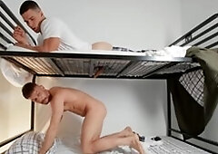 DrillMyHole.com: Inked american young twink Dale Kuda feels like bareback handjob in the bed