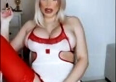 SUPER HOT NURSE TAKING CARE OF YOU - SWEDISH JOI