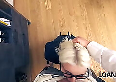 LOAN4K. Daruma Rai is starting her business with anal sex