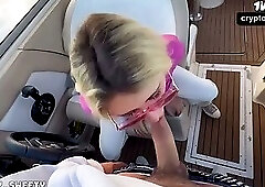 Boat captain screws blond stunner in greatest HD porn!