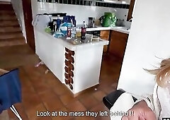 Glamorous French Airbnb Owner Demands That Her Bourgeois Butt Be Drilled To Stay Out Of Trouble !!!