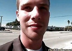 Hot hetero hunks get outed in public places free gay clips
