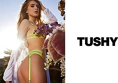 Beautiful anal in the doggy style with a hot girlfriend Little Angel