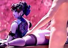 ⭐Lili Moussaieff - Slow anal sex in silence - (HD 3D)