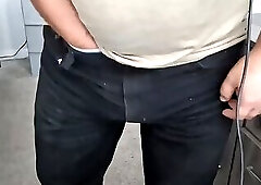 Moan and Cum Inside Underwear