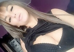 Wife demands her husband to eat her cum-filled pussy after a wild night out