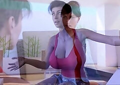 Lets play, visual novel, big tits