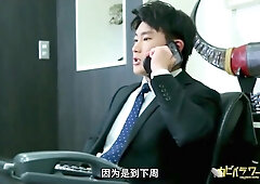 Suited Boys Intercourse In The Office