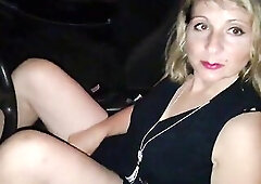 My Wife Luna: car sex preview - Night parking lot adventure