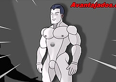 Gaymale Animation The Black Stud and His Faggot