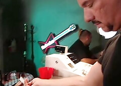 A Glamorous and Hawt Youthful Brunette hair Screwed Hard on the Table