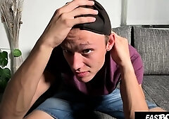 Hot Teen Czech Twink Jerks His Big Cock