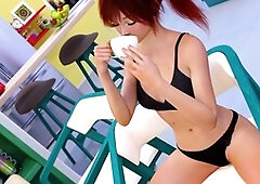 POV teen gaming adventure with some naughty fun