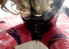 High heels, high boots