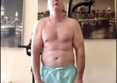 Amateur gay action with Alex Art up close