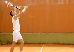 From Tennis Practice To Passionate Man-On-Man Action