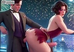 The year is 1927. The gin is flowing. The femboys are dangerous. ROARING FEMBOYS brings flapper flair, smoky eyes, and teasing tassels to the speakeas