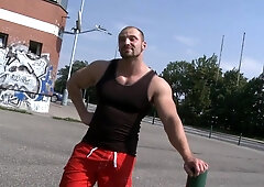 Watch this hot, heavy, and wild scene with a kinky, bisexual dude