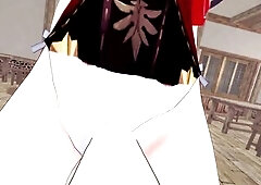 Genshin Impact Futanari Amber Taker POV