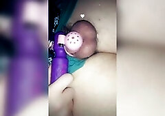 Needy Nori Teases Her Caged Clitty Pt. 1