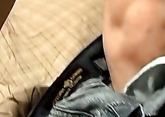 Cute twink teases with his feet and toes while masturbating