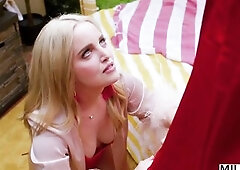 MILFY BBC-Hungry Blond mother I'd like to fuck Charlie Devours Ex BF's Ramrod