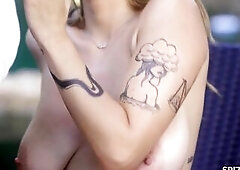 Cheating Wife Beauty Youngs Makes Out With The Pool Chap