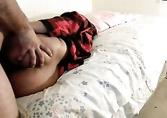 FINGER MINAH KHALI BOOTY Large Brown Ass Anal Play Fingering Amateur Pair
